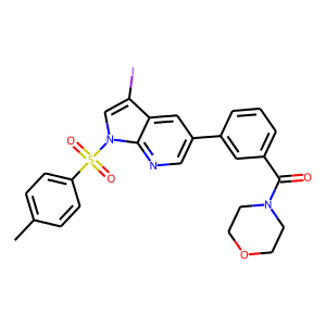 [3-[3-Iodo-1-[(4-methylphenyl)sulfonyl]-1H-pyrrolo[2,3-b]pyridin-5-yl]phenyl]-4-morpholinylmethanone