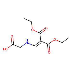 Diethyl(carboxymethylamino)methylenemalonate