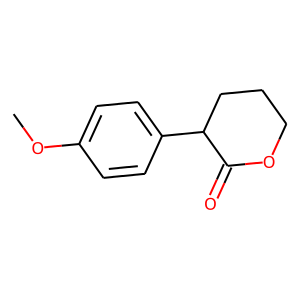 Tetrahydro-3-(4-methoxyphenyl)-2H-pyran-2-one