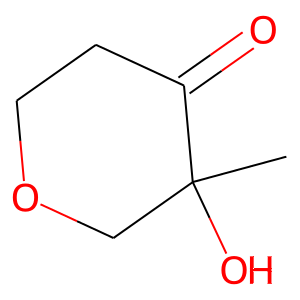 Tetrahydro-3-hydroxy-3-methyl-4H-pyran-4-one