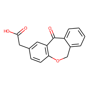 6,11-Dihydro-11-oxodibenz[b,e]oxepin-2-acetic acid
