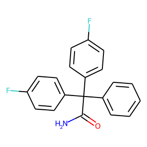 2,2-bis(4-fluorophenyl)-2-phenyl-acetamide